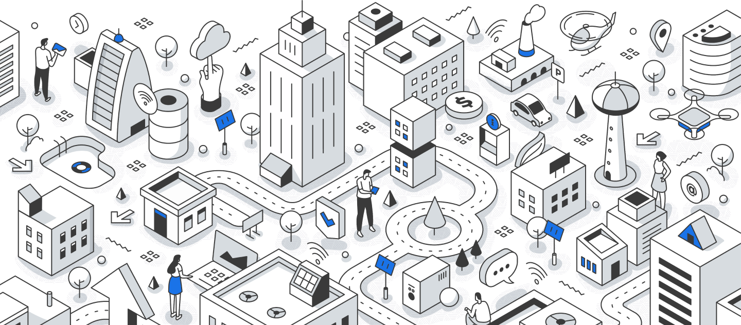 Digital lifestyle illustration